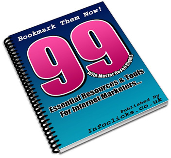 99 Essential Resources Tools For Internet Marketers